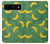 S3286 Motif banane Etui Coque Housse pour Google Pixel 6 Pro