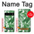 S3457 Papier Palm Monstera Etui Coque Housse pour Google Pixel 6 Pro