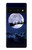 S3508 Noël Père Noël Lune Etui Coque Housse pour Google Pixel 6 Pro