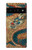 S3541 Peinture Dragon Nuage Etui Coque Housse pour Google Pixel 6 Pro