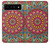 S3694 Modèle d'art hippie Etui Coque Housse pour Google Pixel 6 Pro