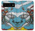 S3731 Carte de tarot chevalier des épées Etui Coque Housse pour Google Pixel 6 Pro