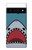 S3825 Plongée en mer de requin de dessin animé Etui Coque Housse pour Google Pixel 6 Pro