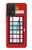 S2059 Angleterre britannique Cabine téléphonique Minimaliste Etui Coque Housse pour Samsung Galaxy A52s 5G