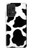 S2096 Motif de vache transparente Etui Coque Housse pour Samsung Galaxy A52s 5G