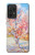 S2450 Van Gogh Fleur de Pêcher Etui Coque Housse pour Samsung Galaxy A52s 5G