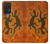 S2901 Lezard Art autochtone Etui Coque Housse pour Samsung Galaxy A52s 5G