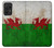 S2976 Pays de Galles Football Football Drapeau Etui Coque Housse pour Samsung Galaxy A52s 5G