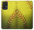 S3031 Softball balle jaune Etui Coque Housse pour Samsung Galaxy A52s 5G