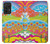S3407 hippie Art Etui Coque Housse pour Samsung Galaxy A52s 5G