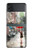 S0108 Fille sous la pluie Etui Coque Housse pour Samsung Galaxy Z Flip 3 5G