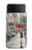 S0108 Fille sous la pluie Etui Coque Housse pour Samsung Galaxy Z Flip 3 5G