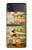 S0272 Egypte murale Art Etui Coque Housse pour Samsung Galaxy Z Flip 3 5G