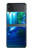 S0385 Dauphin Etui Coque Housse pour Samsung Galaxy Z Flip 3 5G