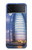 S0853 Dubaï Surf Centre Etui Coque Housse pour Samsung Galaxy Z Flip 3 5G