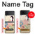 S0889 Japon Kimono Etui Coque Housse pour Samsung Galaxy Z Flip 3 5G