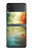 S0913 Route à travers les bois Etui Coque Housse pour Samsung Galaxy Z Flip 3 5G