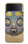 S0965 Masque africain Baluba Etui Coque Housse pour Samsung Galaxy Z Flip 3 5G