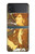 S0969 Alphonse Mucha Job Etui Coque Housse pour Samsung Galaxy Z Flip 3 5G