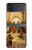 S1086 Ecole d'Athènes de Raphaël Etui Coque Housse pour Samsung Galaxy Z Flip 3 5G