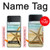 S1117 Étoiles de mer sur la plage Etui Coque Housse pour Samsung Galaxy Z Flip 3 5G