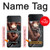 S1271 Vache Folle Etui Coque Housse pour Samsung Galaxy Z Flip 3 5G