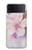 S1415 Fleur de Sakura Art Etui Coque Housse pour Samsung Galaxy Z Flip 3 5G