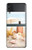 S1425 Seashells sur la plage Etui Coque Housse pour Samsung Galaxy Z Flip 3 5G