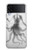 S1432 Crâne Poulpe X-ray Etui Coque Housse pour Samsung Galaxy Z Flip 3 5G
