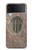 S1454 trilobite Fossile Etui Coque Housse pour Samsung Galaxy Z Flip 3 5G