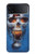 S1462 vampire crâne Etui Coque Housse pour Samsung Galaxy Z Flip 3 5G