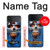 S1462 vampire crâne Etui Coque Housse pour Samsung Galaxy Z Flip 3 5G