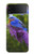 S1565 Oiseau bleu de bonheur Bleu Oiseau Etui Coque Housse pour Samsung Galaxy Z Flip 3 5G