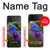 S1565 Oiseau bleu de bonheur Bleu Oiseau Etui Coque Housse pour Samsung Galaxy Z Flip 3 5G