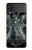 S1639 Gothique Corset Noir Etui Coque Housse pour Samsung Galaxy Z Flip 3 5G