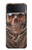 S1675 Crâne sang Tatouage Etui Coque Housse pour Samsung Galaxy Z Flip 3 5G