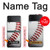 S1842 nouvelle base-ball Etui Coque Housse pour Samsung Galaxy Z Flip 3 5G