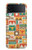 S1873 Motif de l'Ouest Etui Coque Housse pour Samsung Galaxy Z Flip 3 5G