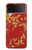 S2050 fleur de Cerisiers chinois imprimé graphique Etui Coque Housse pour Samsung Galaxy Z Flip 3 5G