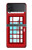 S2059 Angleterre britannique Cabine téléphonique Minimaliste Etui Coque Housse pour Samsung Galaxy Z Flip 3 5G