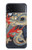 S2073 Japon dragon Art Etui Coque Housse pour Samsung Galaxy Z Flip 3 5G