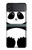 S2085 Panda minimaliste Etui Coque Housse pour Samsung Galaxy Z Flip 3 5G