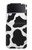 S2096 Motif de vache transparente Etui Coque Housse pour Samsung Galaxy Z Flip 3 5G