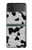 S2170 Vache fourrure Texture Imprimé graphique Etui Coque Housse pour Samsung Galaxy Z Flip 3 5G
