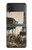 S2174 Tour Eiffel Paris Millésime Etui Coque Housse pour Samsung Galaxy Z Flip 3 5G