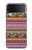S2292 Motif tribal aztèque Etui Coque Housse pour Samsung Galaxy Z Flip 3 5G