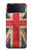 S2303 Drapeau britannique UK Millésime Etui Coque Housse pour Samsung Galaxy Z Flip 3 5G