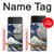 S2389 Hokusai La grande vague de Kanagawa Etui Coque Housse pour Samsung Galaxy Z Flip 3 5G