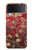 S2414 Rouge Fleur amandier Van Gogh Etui Coque Housse pour Samsung Galaxy Z Flip 3 5G