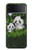 S2441 Forêt de Bambous de la famille Panda Etui Coque Housse pour Samsung Galaxy Z Flip 3 5G